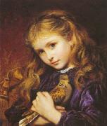 Sophie anderson The Turtle Dove France oil painting artist